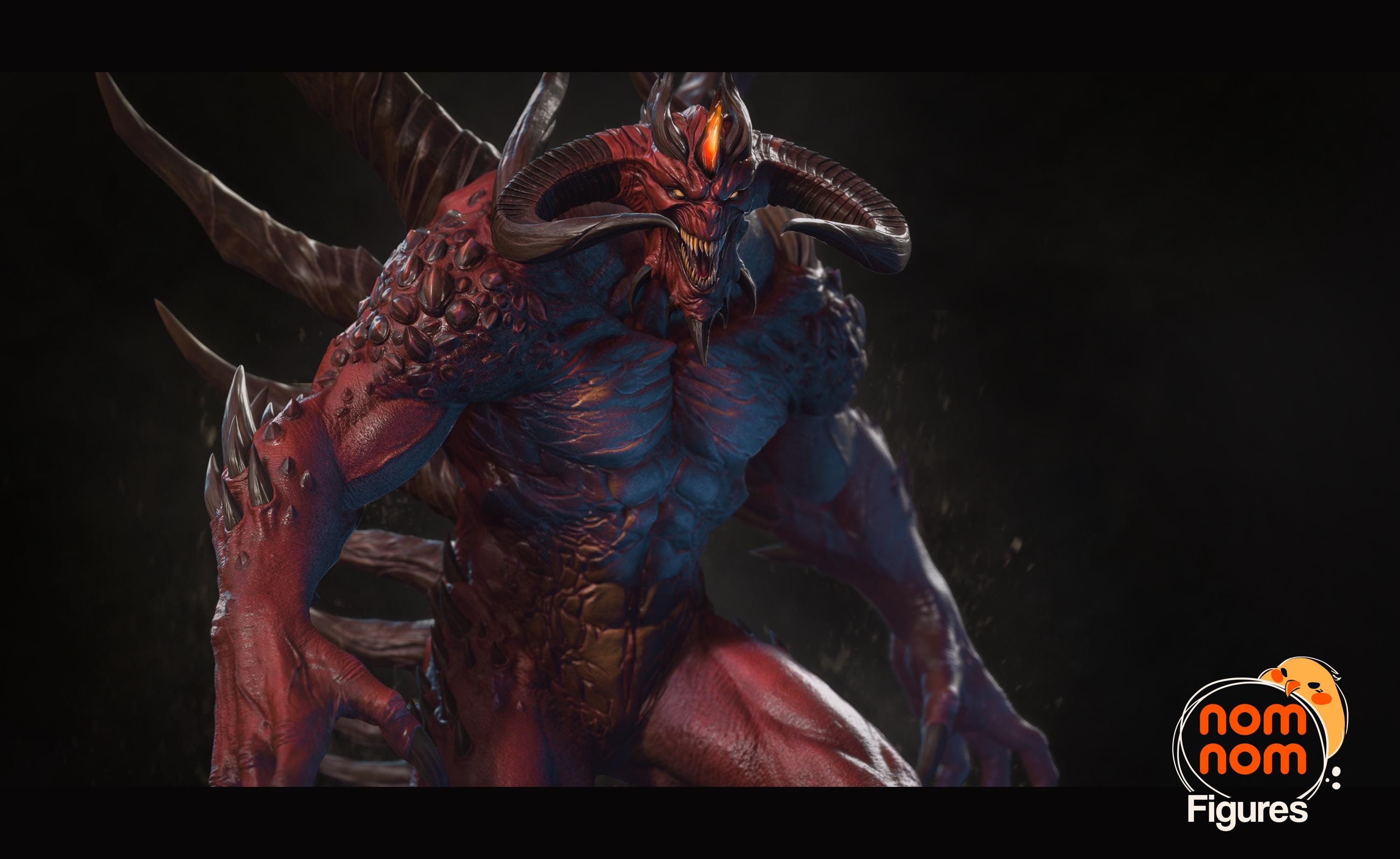 Diablo: Lord of Terror - for Painting - Etsy