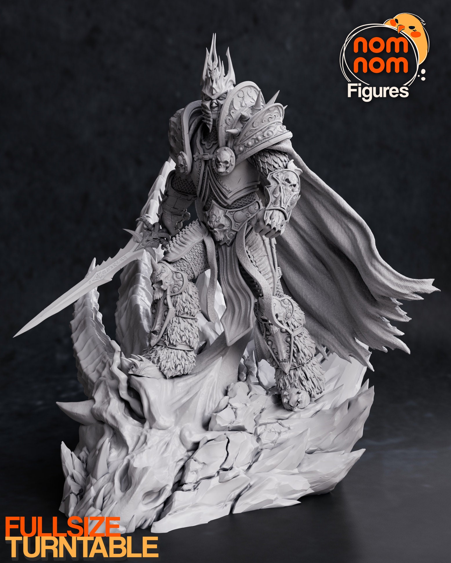 Arthas: Lich King - World of Warcraft Figure - Etsy
