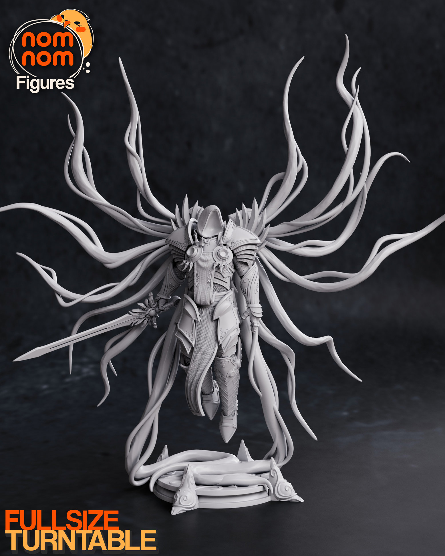 Tyrael - Diablo 3 Figure - Etsy
