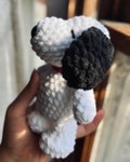 Cute Handmade Crochet Snoopy plushie amigurumi
