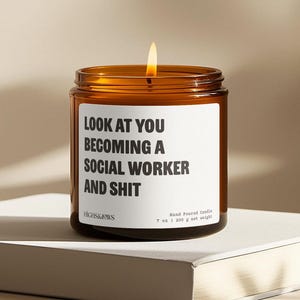 Schauen Sie sich an, wie Sie Sozialarbeiter werden, lustiges Geschenk für Sozialarbeiter, Geschenk für neuen Job, Aufstiegsgeschenk, Abschlussgeschenk für Sozialarbeiter, Anerkennungsgeschenk