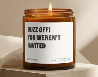 Mosquito Repellent Citronella Candle, Natural Bug Repellent, Insect Repellent Candle, Outdoors Candle, Summer Candle, Handmade Candle