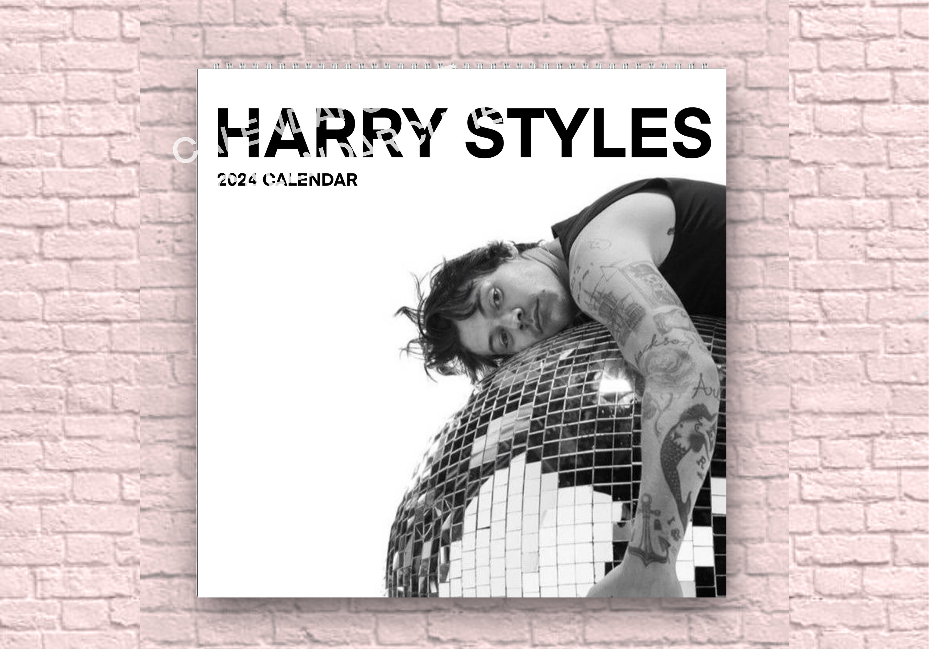 2024 Harry Styles Calendar Celebrity Calendar 2024 Etsy Australia