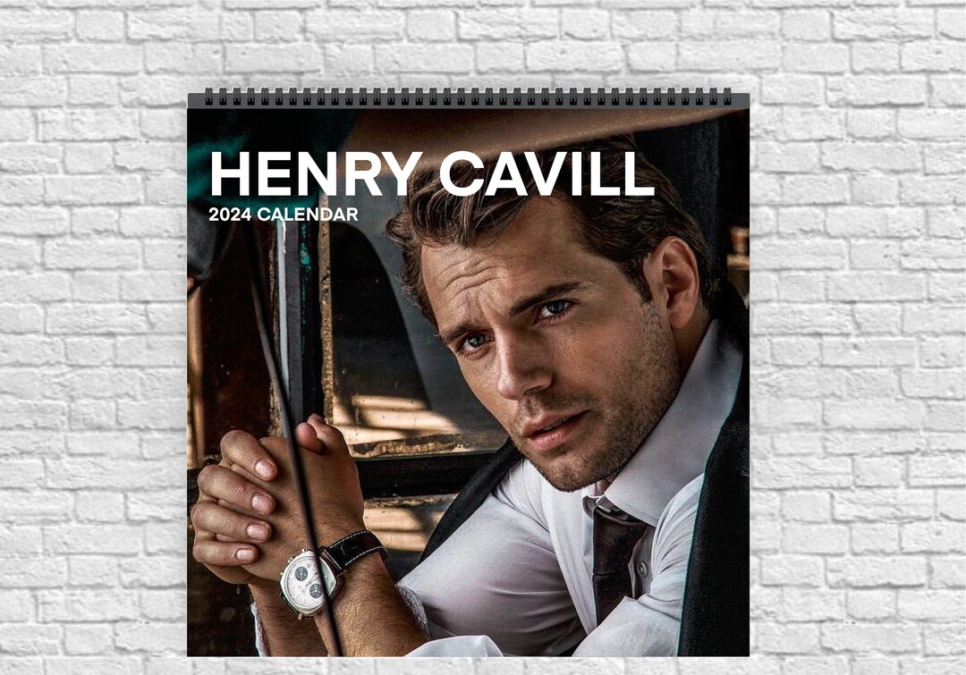 2024 Henry Cavill Calendar 2024 Calendar Henry Cavill Etsy Australia