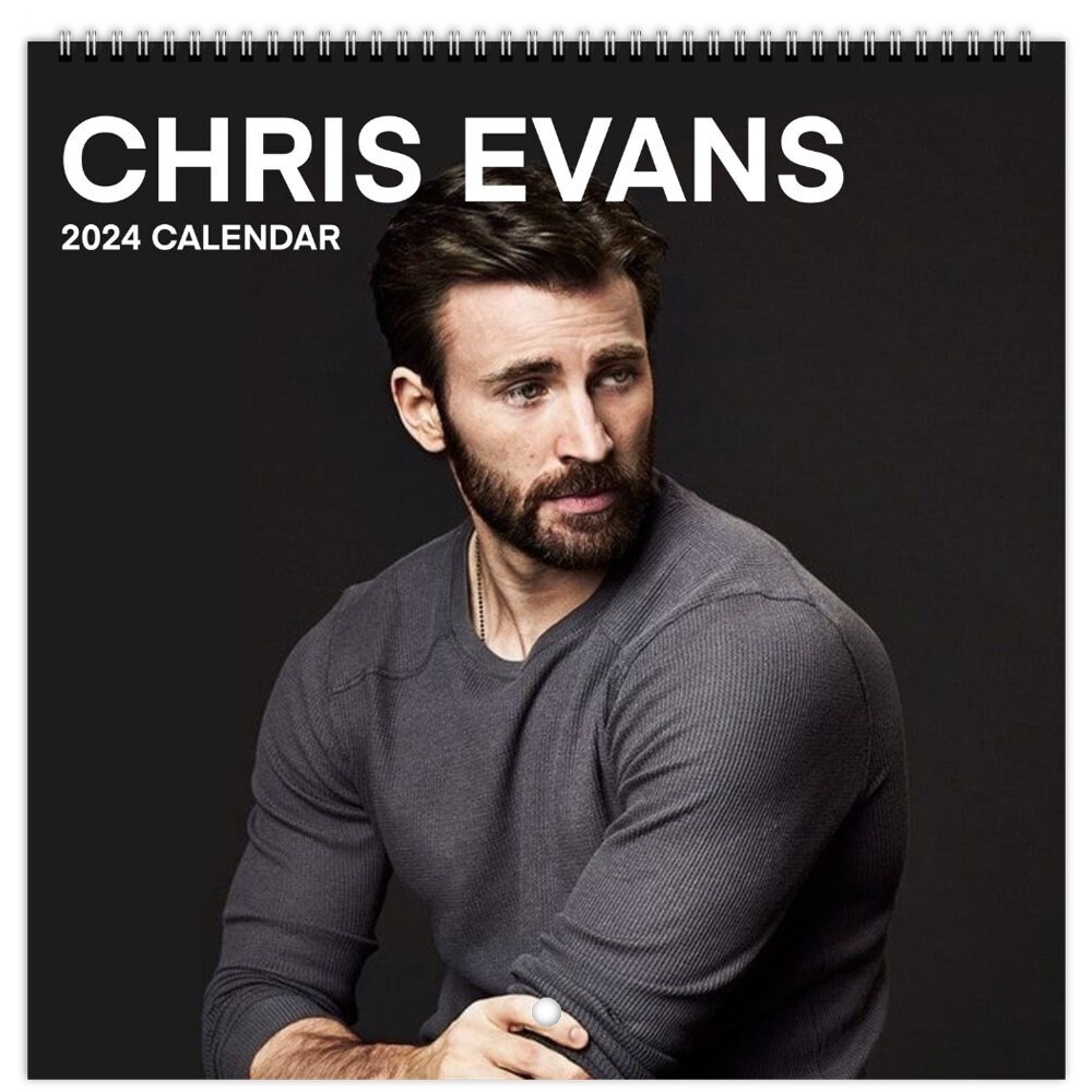 2025 Chris Evans Calendar 2025 Calendar Chris Evans Gift Etsy Australia