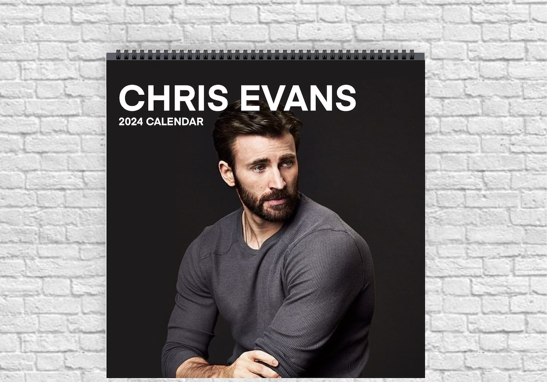 2025 Chris Evans Calendar 2025 Calendar Chris Evans Gift Etsy Australia