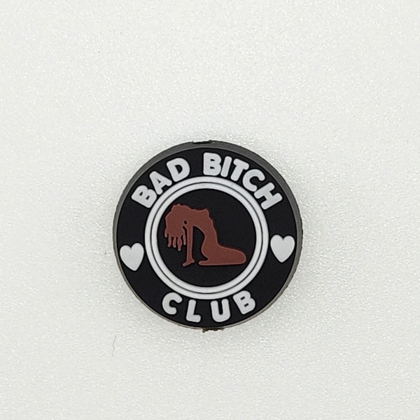 Bad girl club (2 piece) focal for beadable pens bling gifts