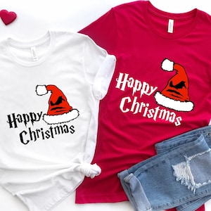 Merry Wizarding Christmas 2024 Shirt, Custom Family Christmas shirts, Wizard Christmas T-shirt, Harry Christmas Shirt, Christmas Shirts