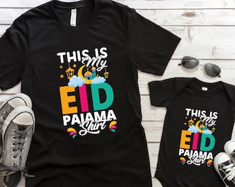 This is my eid pajamas shirt, EID Mubarak tee, Muslim Shirt, Ramadan Gift, Ramadan Mubarak T-Shirt, Islamic Shirts, Ramadan Kareem T Shirt