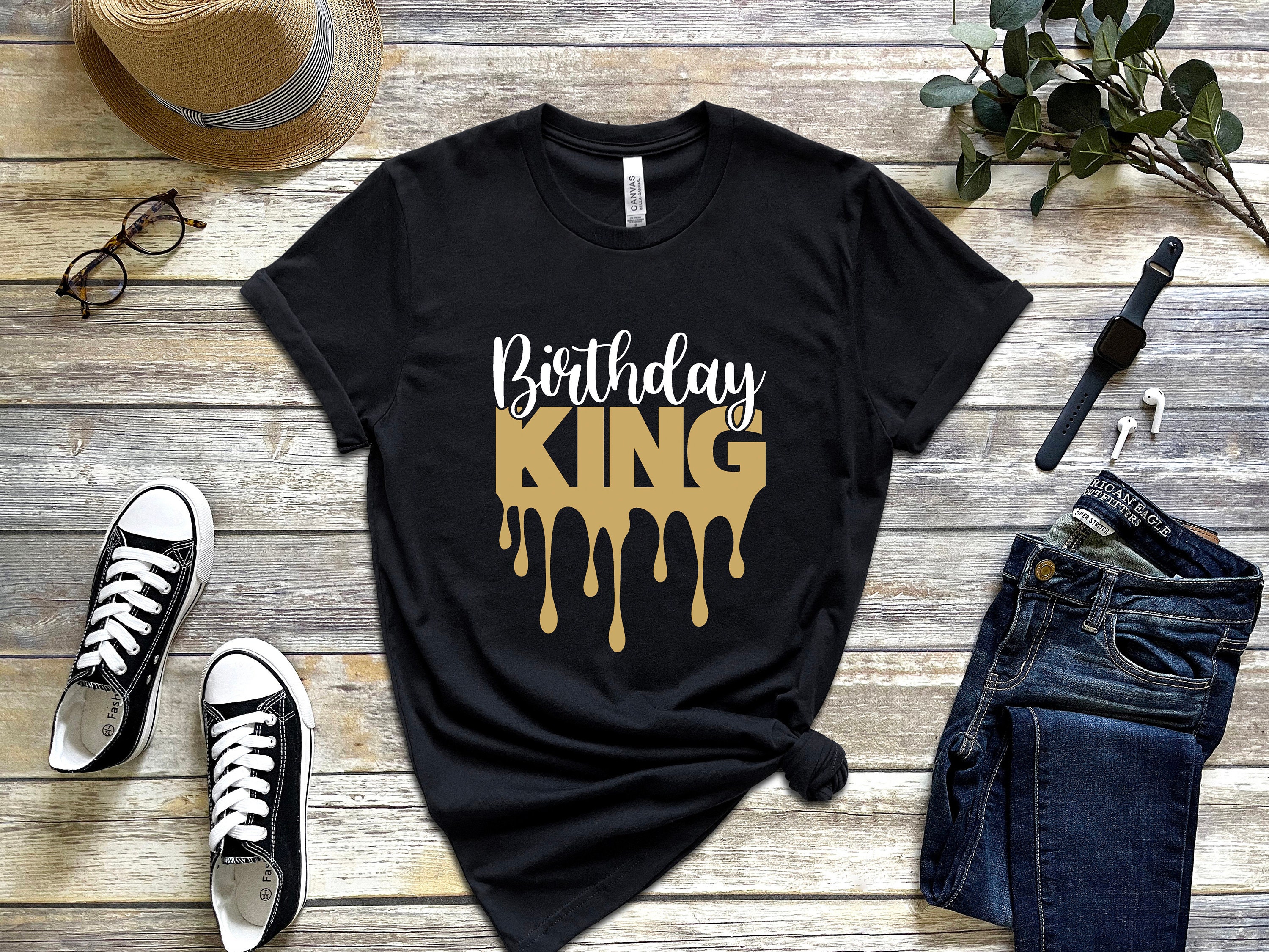 Birthday King Shirt, Custom Birthday Shirts, Custom Birthday