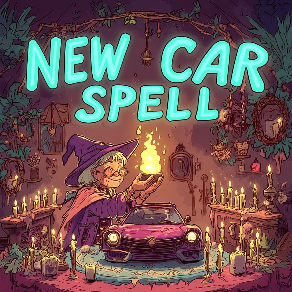 NEW CAR SPELL: Same Day Cast Law Of Attraction, Psychic Medium Manifesting Vehicle Ritual, Manifest New Car Dream Truck, Change Car Quick