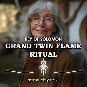Same Day Grand Twin Flame Ritual Casting: Love Attraction Spell, Manifest Twin-Flame, Attract True Love Soulmate Relationship Powerful Spell