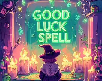 Hechizo de buena suerte el mismo día: una bruja lanza un poderoso hechizo para ti, amuleto de la suerte, magia pagana wicca, ritual para el amor y el dinero, atrae la buena fortuna.