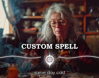 Sort personnalisé le jour même : rituel personnalisé de la vraie sorcière Protection Etsy, action rapide et manifeste réel (rapport PDF)
