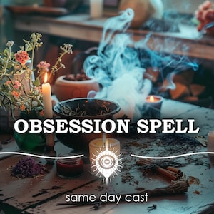Hechizo de obsesión del mismo día: Magia de amor y deseo (bruja del Reino Unido), unión psíquica de relaciones, ritual de atracción pagano wicca, manifestación rápida del alma gemela.