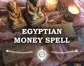 Same Day Egyptian Money Spell: Ancient Spell Witch Manifest Wealth, Fast Money Ritual, Win Lottery Witchcraft Psychic Medium Cash Windfall