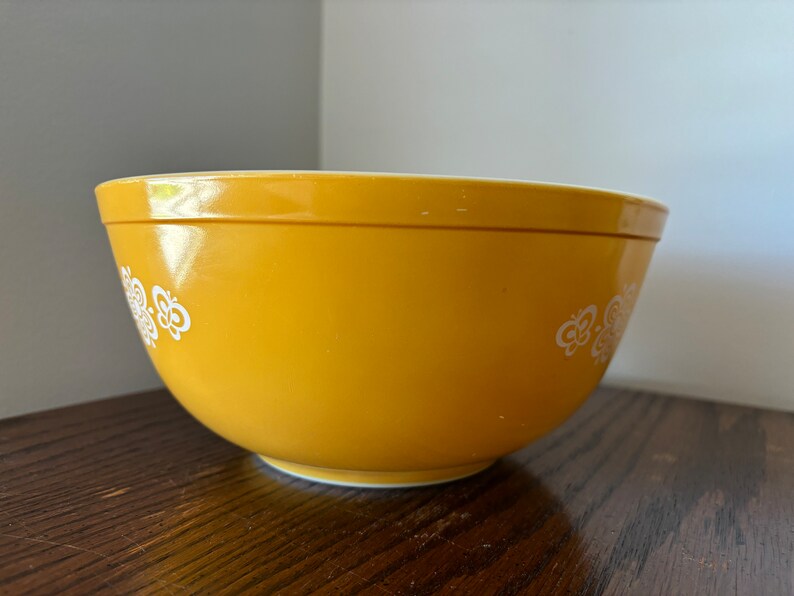 Pyrex, Butterfly Gold, Mixing Bowl, 403, 2 1/2 quart zdjęcie 2