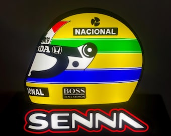Ayrton Senna Helm LED-Lampe