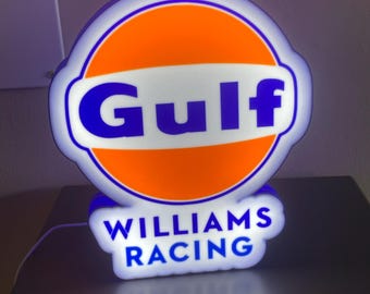 Williams Racing F1 GULF Lampe 3D