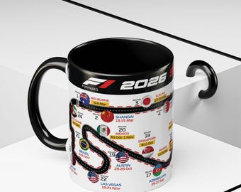 Formel 1 2026 Saison Kaffeetasse, 11oz