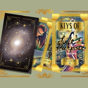Sleutels van het doel van het leven Carrière Oracle Deck Tarot Card Deck Extra kaart Lege Oracle Card Witch Tarot Reading Cards voor Magic Job Oracle Deck