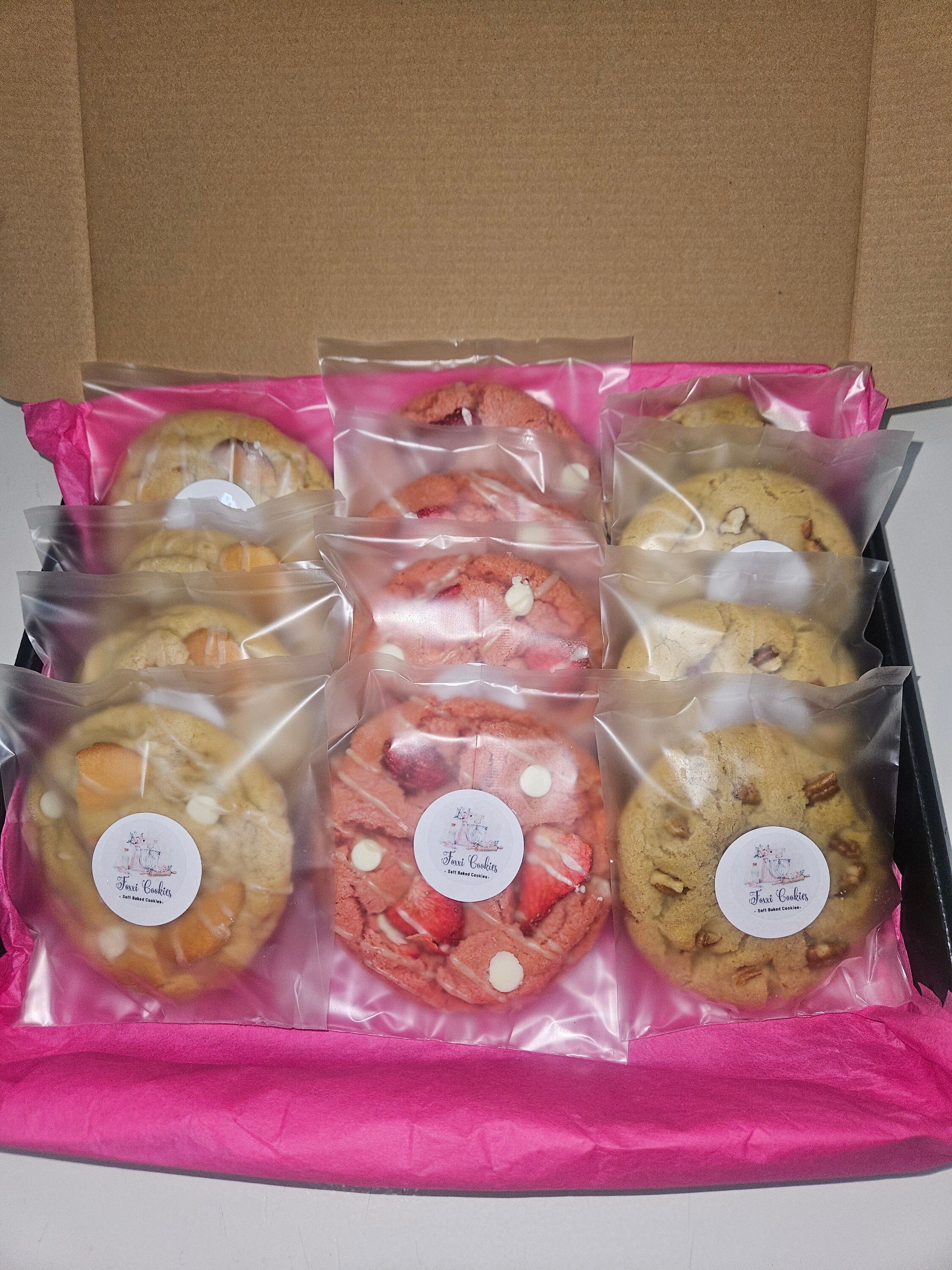 Sampler Cookie Box – Assorted Gourmet Cookies Gift Set, Fresh Baked ...