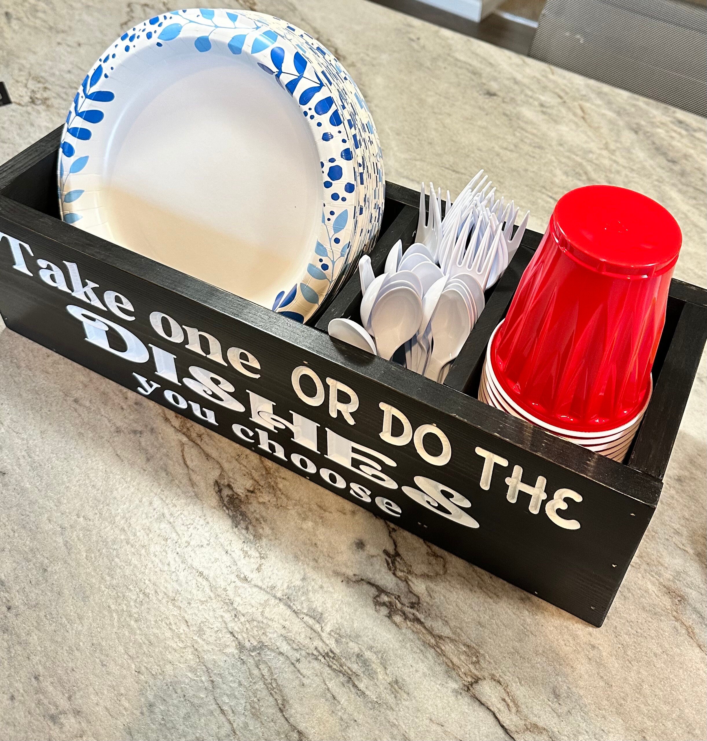 Plate, Cup Holder, Rustic Personalized Utensil for Home,engrave Take One or Do