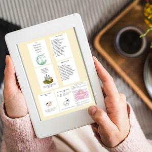 Natural Stress Relief PLR Bundle | Editable Wellness Guides for Coaches/Entrepreneurs |
