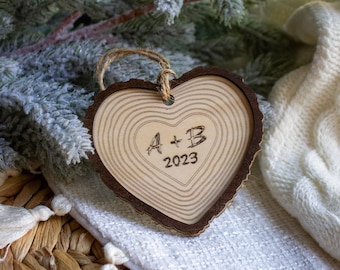 Wood Slce Chrstmas Ornament Hand Panted Gft Tags Tree Slce Tree