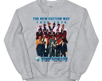 New Edition Way Tour 2026 Concert Sweatshirt, NE Fan Apparel