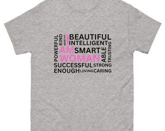 I Am Woman-T-shirt, Moederdag-T-shirt