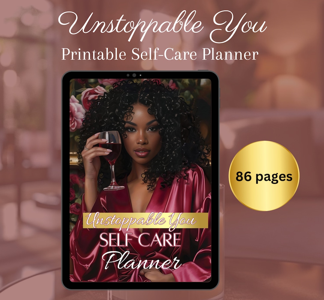 Printable Self-care Planner | 87 Pages A4 & 8.5x11 Digital - Etsy