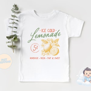 Lemonade Stand - Lemonade Toddler T-Shirt - Homemade Lemonade - Mini Lemonade Stand - Lemonade Stand Shirts - Fresh Squeezed Lemonade