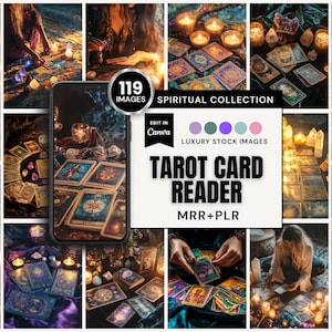 Tarot Reader Stock Photos: 119 AI Images, Canva Templates (MRR & PLR)
