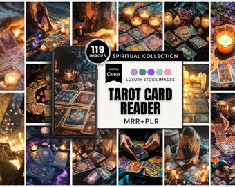 Tarot Reader Stock Photos: 119 AI Images, Canva Templates (MRR & PLR)