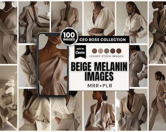 100 Beige Melanin Stock Images | Canva (MRR +PLR) | Work from Home CEO Collection