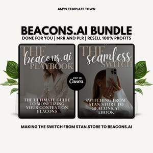 Beacons.ai Ebook Bundle: Seamless Switch + Playbook (MRR & PLR)