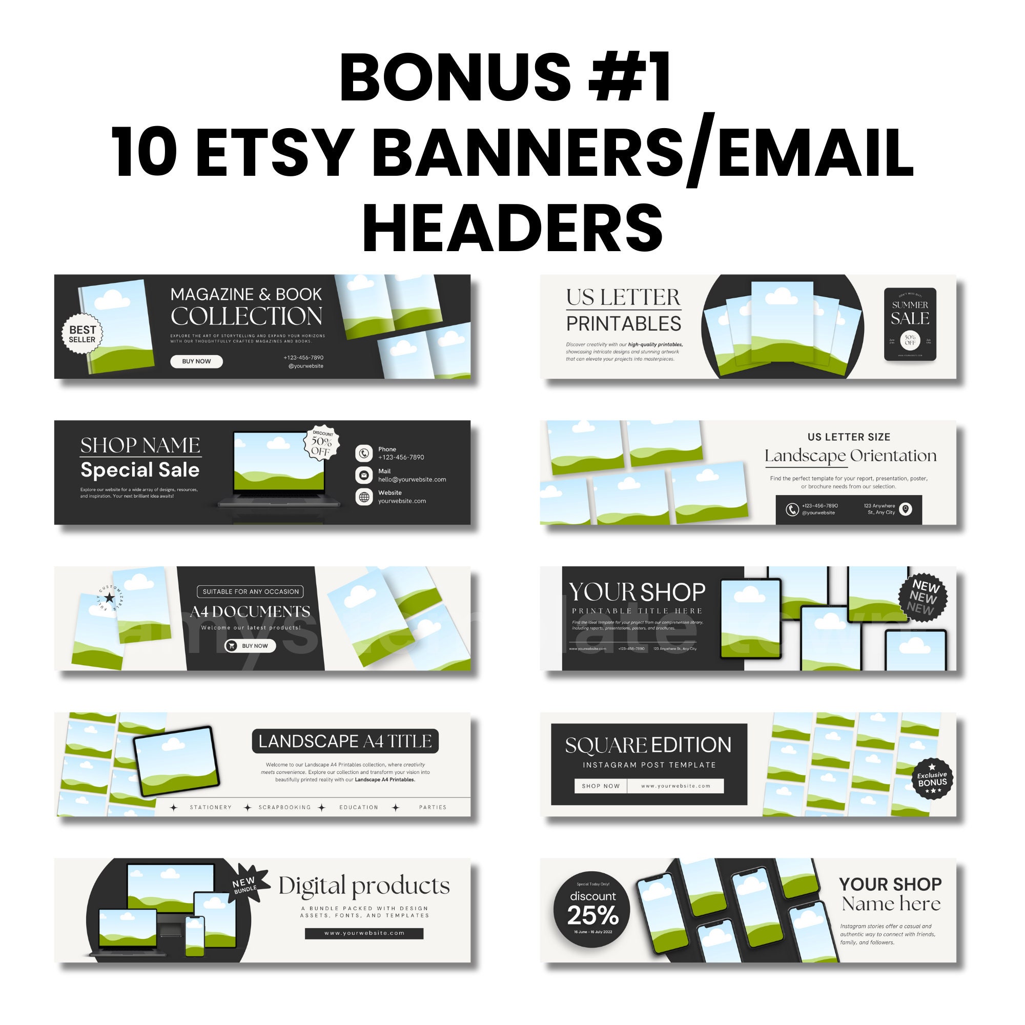 Done for You Mockup Template Bundle for Digital Products With MRR and ...