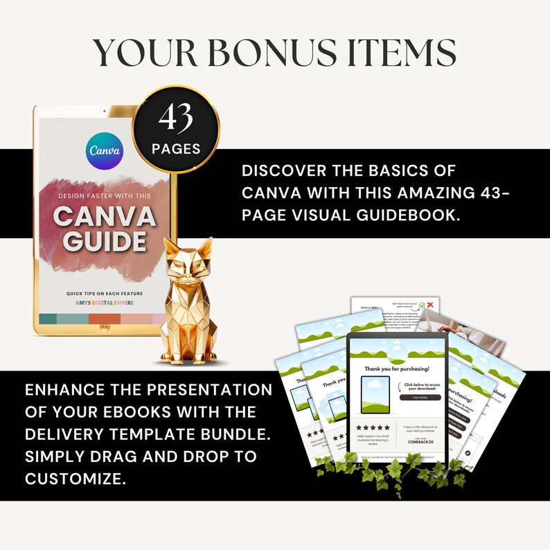 Canva and Chat GPT Done for You Ebook With Master Resell Rights and PLR ...
