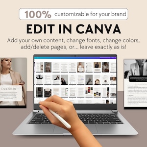 Faceless Pinterest Strategy eBook | Beginners Guidebook | Faceless Marketing | Digital Marketing | MRR & PLR | Edit in Canva | Customizable image 7