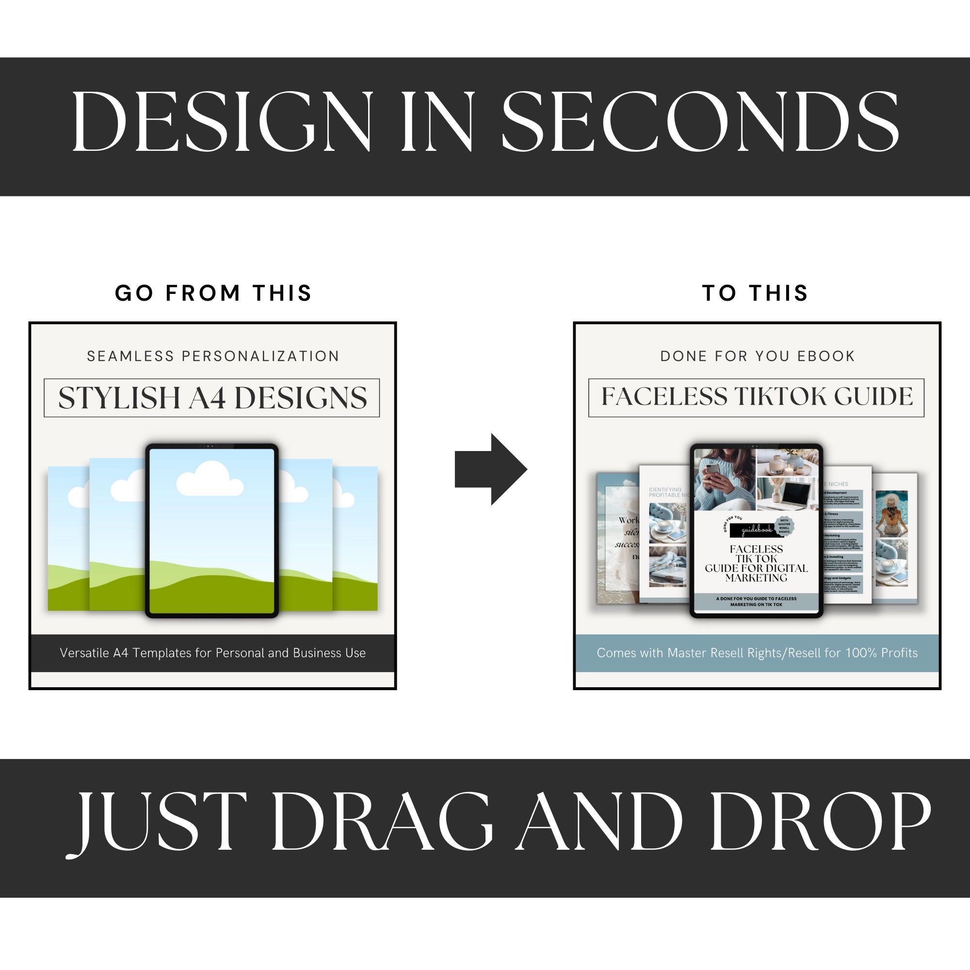 Done for You Mockup Template Bundle for Digital Products With MRR and ...