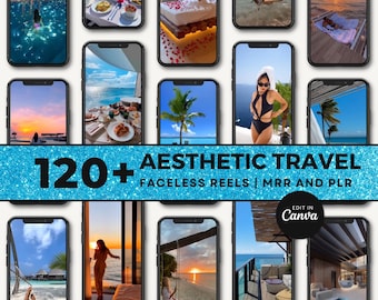 123 MRR Luxury Travel Beach Reels for Viral Content | Social Media Marketing | Instagram Reels | TikTok | YouTube Aesthetic Faceless Videos