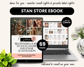 Beginners Guide to Stan Store and Email Automations for Faceless Marketing | Digital Marketing | Resell for Profits Master Resell Rights PLR