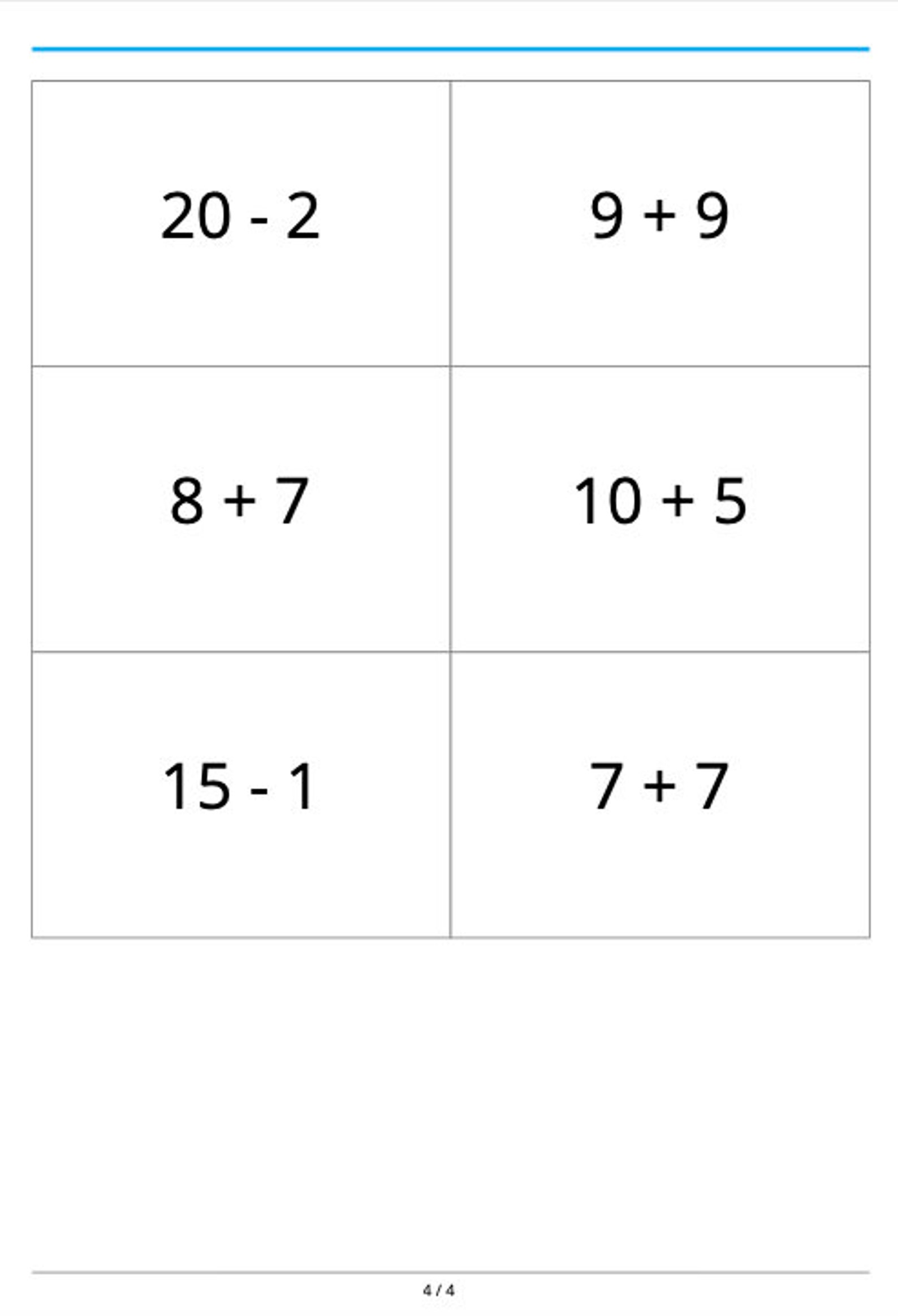 Balancing Equations Math Worksheet Cut Paste 1st Grade 2nd Grade ...