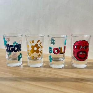 Tyler the Creator X Golf Wang Shot Glass Gift Set Pack of 4 - Etsy