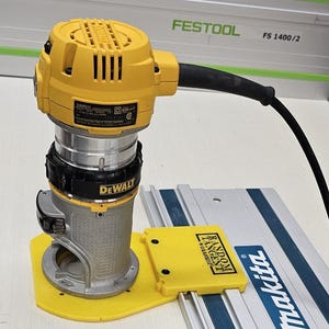 Track Saw Adapter Compatible with Dewalt Routers - Free Shipping