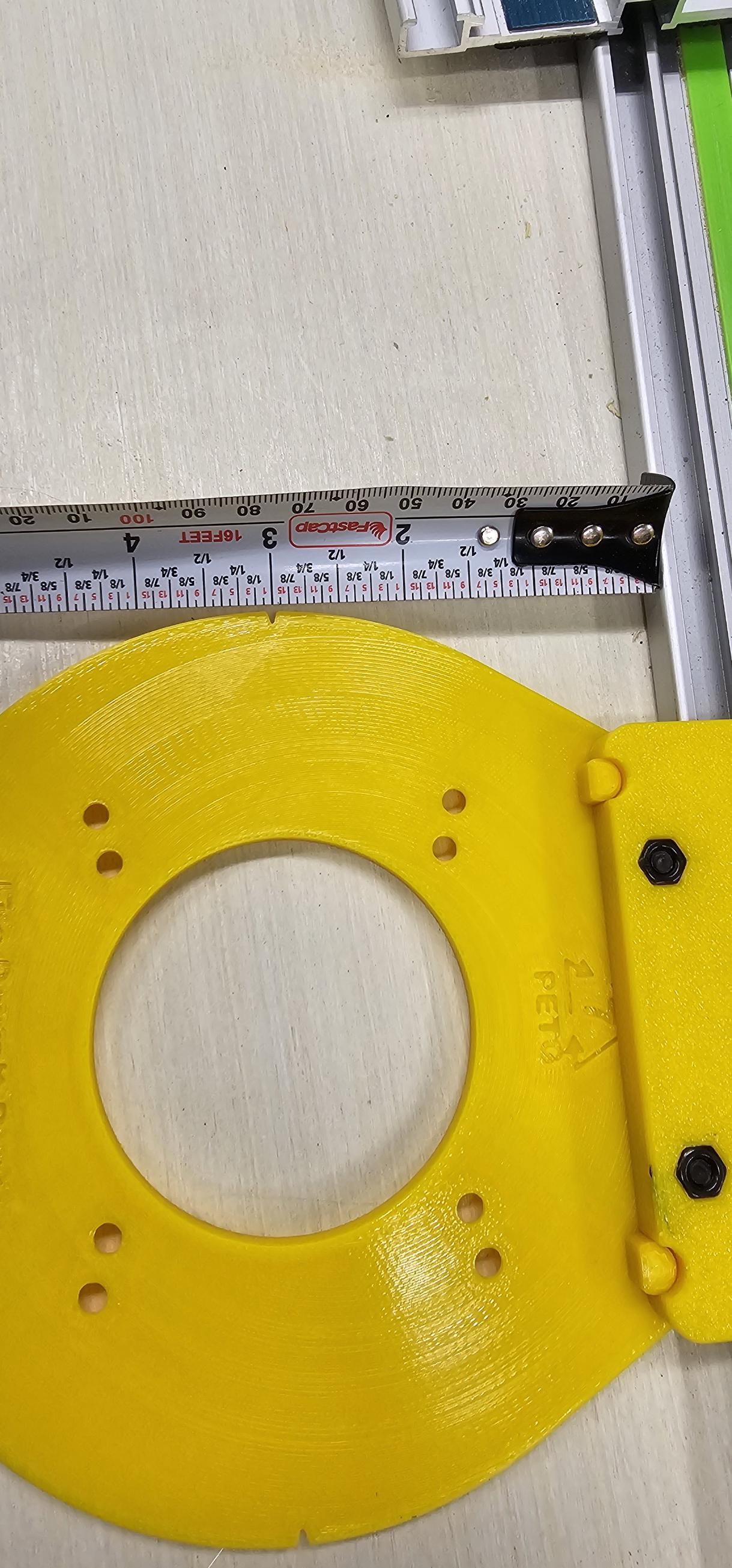 Adaptateur Guide De Routeur Dewalt DCW600 Et DWP611 – Compatible Piste Festool