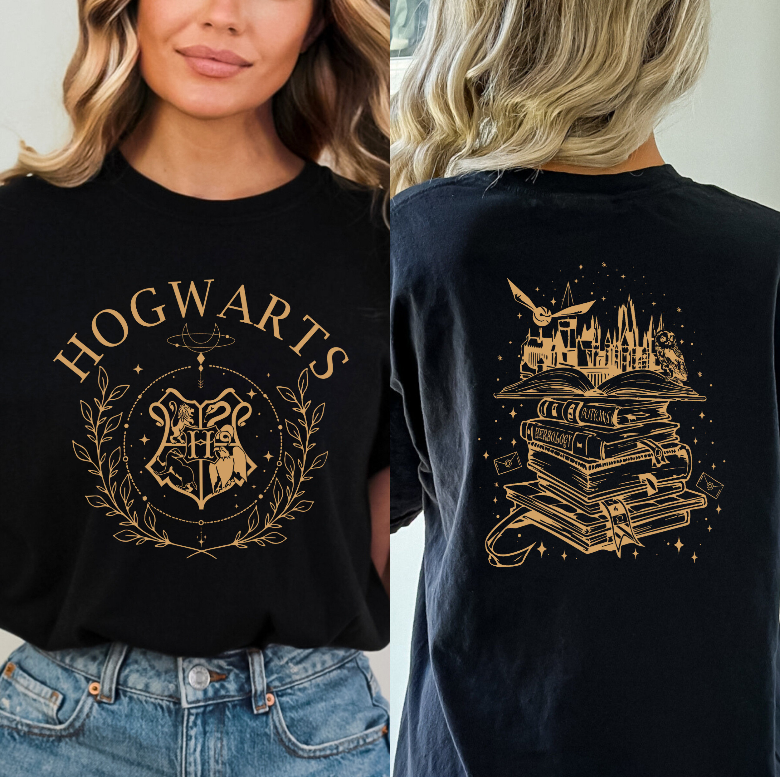 Hogwart Tshirt - Etsy