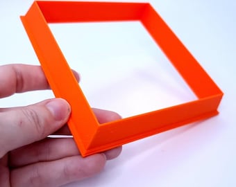Extra Large Square Polymer Clay Cutter - 8-16 cm