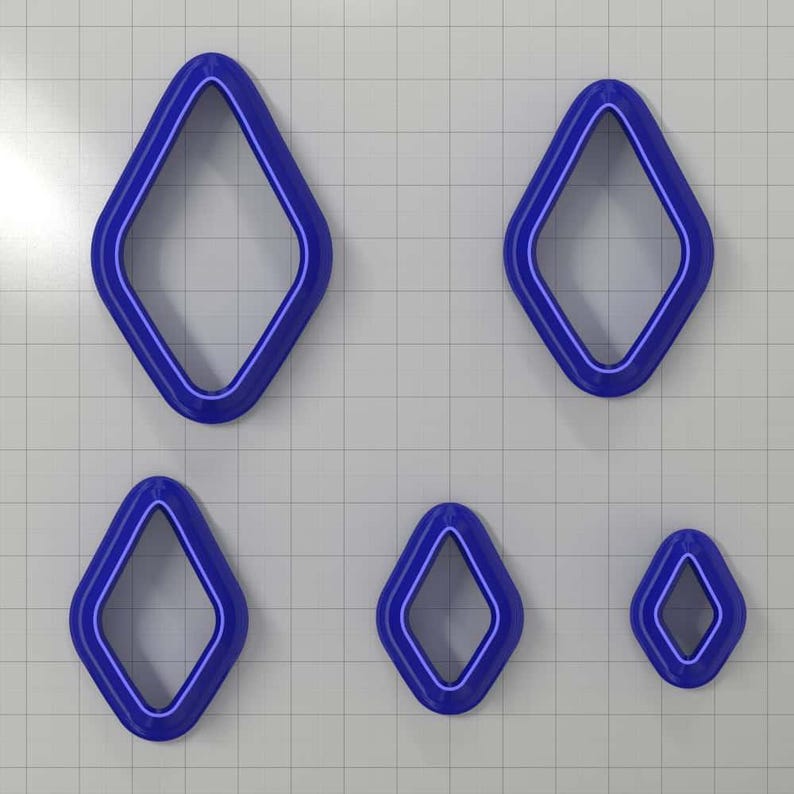 Drops Clay Cutters #6 Plastic Cutters SweetyBijou Tools